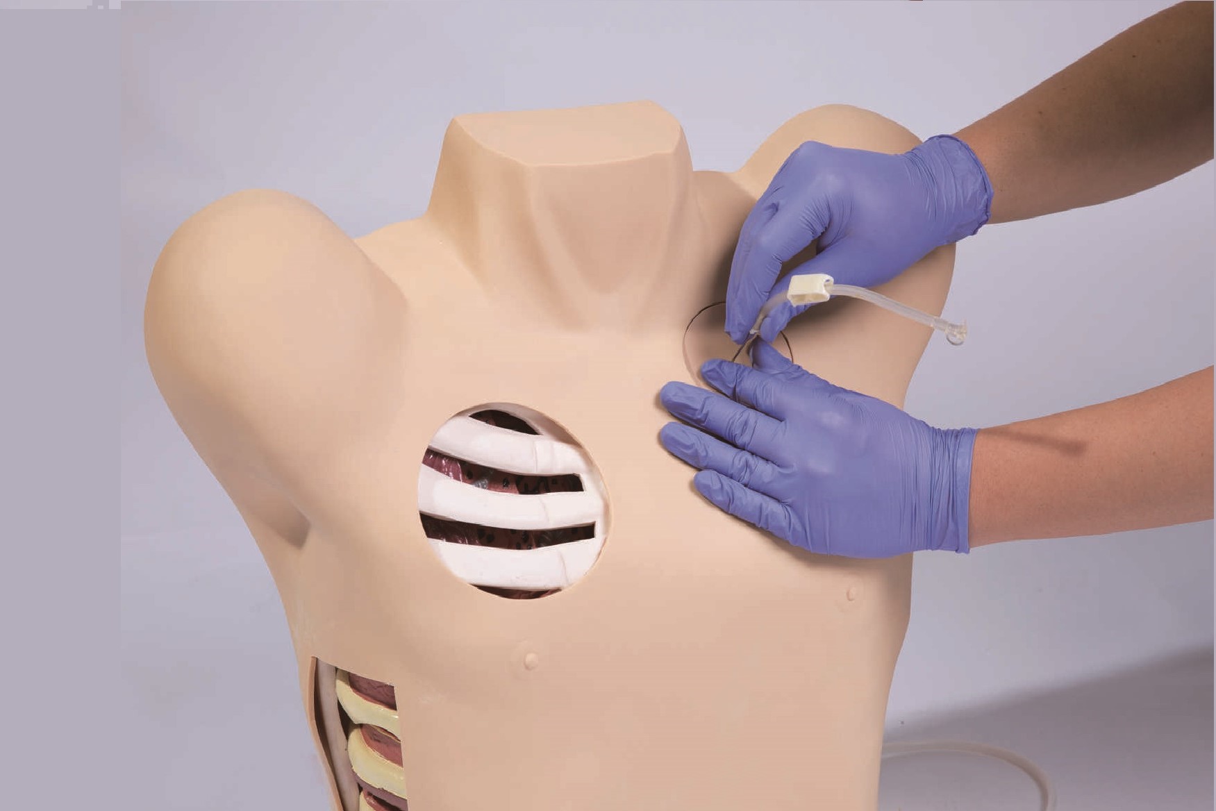 Thoracentesis Training and Demonstration Simulator